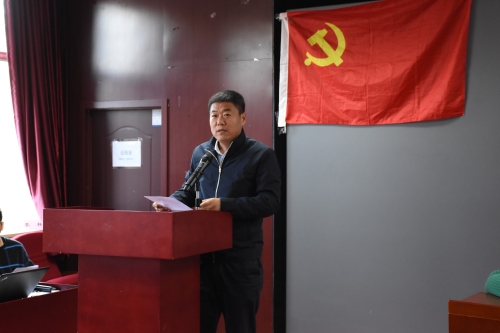 任立奎书记发言